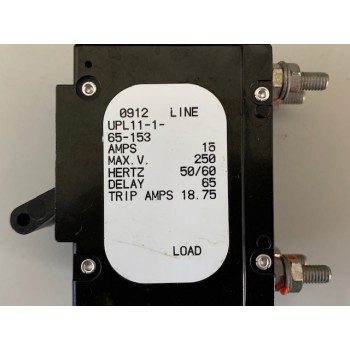 Airpax UPL11-1-65-153 Circuit Breaker